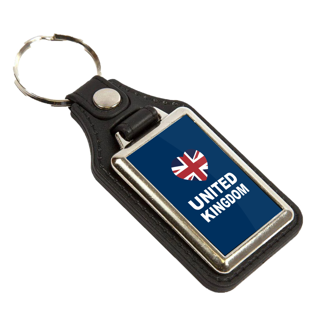 United Kingdom Heart Keyring, UK Flag Keychain, British Pride Gift, Union Jack Metal Key Ring, England Scotland Wales Souvenir - Image 11